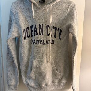 Ocean City Maryland Gray Hoodie